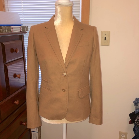 J Crew Camel Blazer